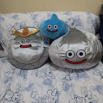 드래곤 퀘스트 AM 큰 반짝이 봉제 인형 & 부루부루 봉제 인형