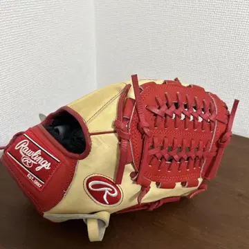 새상품급 Rawlings THE GOLD GLOVE TEAM 크림/레드