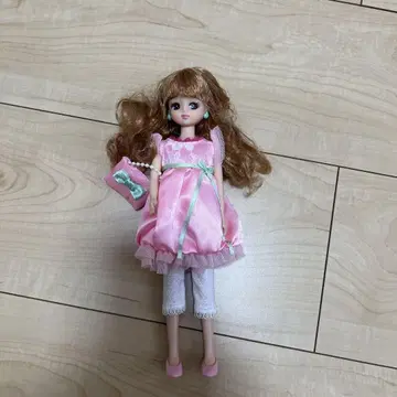 리카짱 인형 본체 핑크 드레스