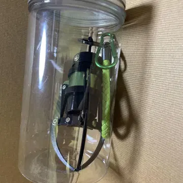 신상품 미개봉 크레인 암 암 키링 고톤 그린
