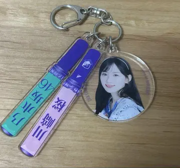 노기자카46 A상 개별 스틱 라이트 키링 카와사키 벚꽃