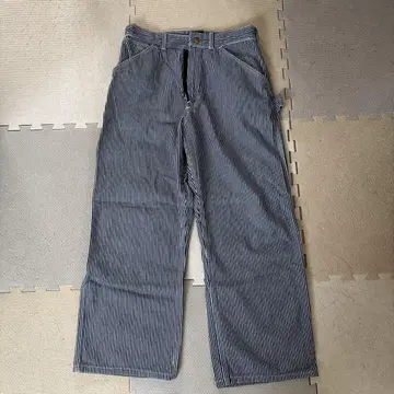 DENIME 스트라이프 워크 팬츠