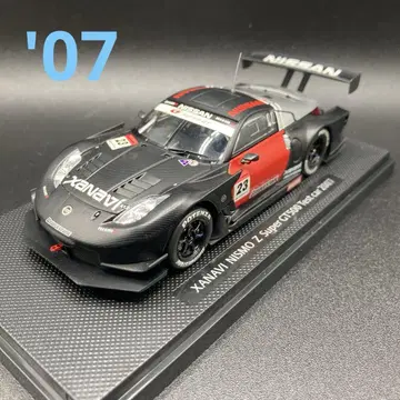 EBBRO 1/43 XANAVI NISMO Z 테스트 카 2007 #23