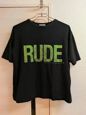 RUDE GALLERY 빅 실루엣 티셔츠
