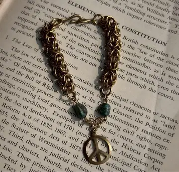 ALL Brass Chain Bracelet 놋쇠 체인 팔찌