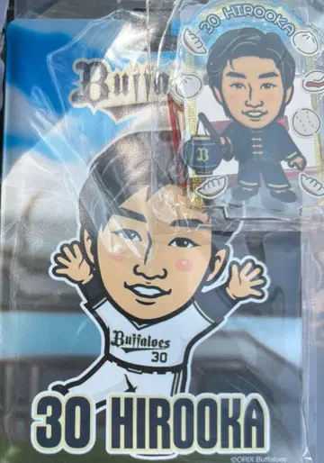 오릭스 버팔로스 히로오카 다이지 러기지 태그 아크릴 스탠드