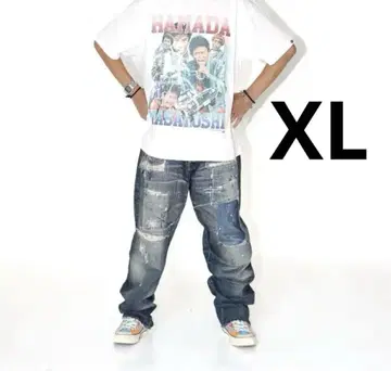 SAPEur 사풀 하마다 마코토 티셔츠 화이트 XL