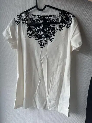 LGB 아이보리 반팔 티셔츠 size1