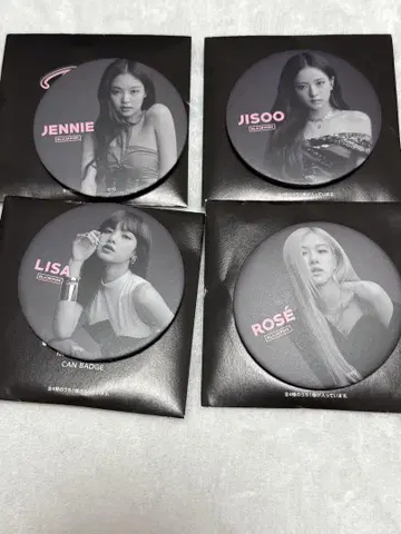 BLACKPINK 캔뱃지