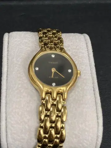 티쏘 TISSOT 스타일리스트 쿼츠 손목시계:여성용 [크라운 작동]