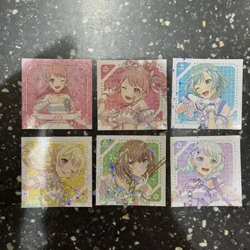 뱅드림 애니메이트 혜택 반짝반짝 스티커 Pastel*Palettes