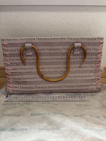 Samantha Thavasa 로고 핸드백