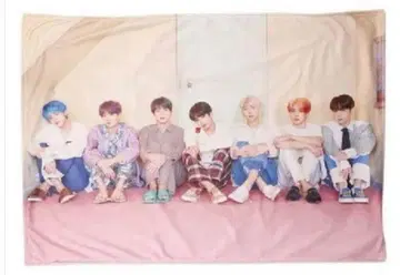 택 포함 새상품! BTS 홈 담요