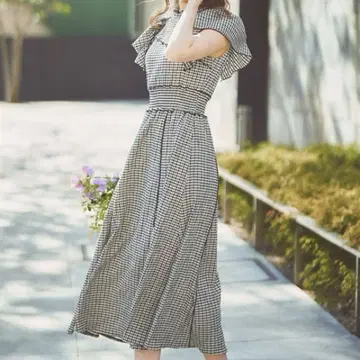 Noela 멜로 절개 원피스