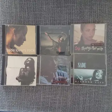 SADE 샤데 CD 6장 세트 중고