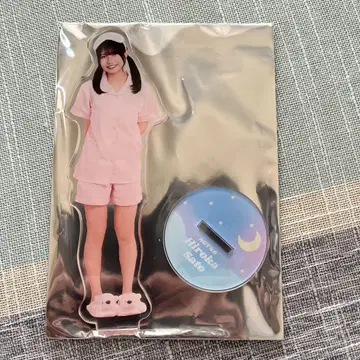 NGT48 극장 복권 7월 사토 히로카 아크릴 스탠드 미개봉