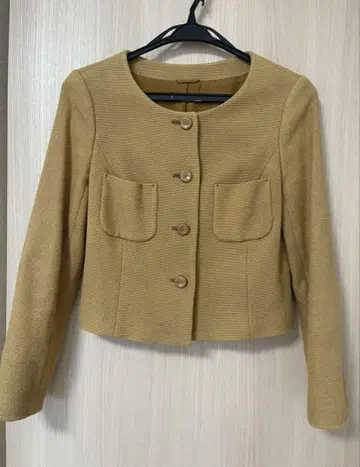 ANAYI 노카라 자켓 베이지