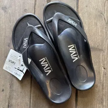 VIVA! 비바 아일랜드 비치 샌들 블랙 26cm