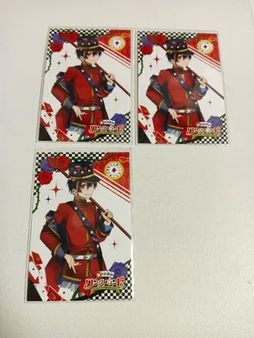 컬러풀 피치 카라피치 원더랜드 실물 크기의 트레이딩 카드 유안군 3장