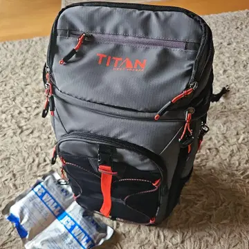 멋진 TITAN 다기능 백팩형 에어컨 백(미사용) 보냉제 2개 포함