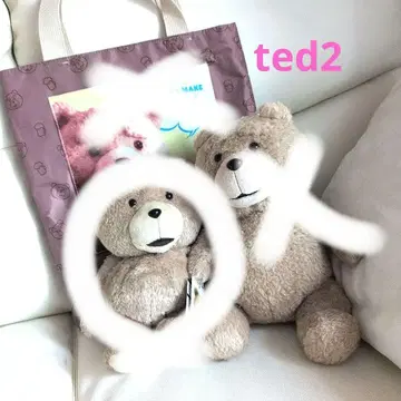 영화 Ted 테드 봉제 인형 파우치 토트백 세트