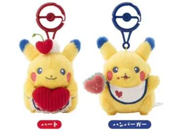 PIKACHU DINER 마스코트 2종 파우치 세트