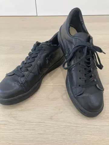 USA제 빈티지 컨버스 프로 가죽 블랙 검정 CONVERSE