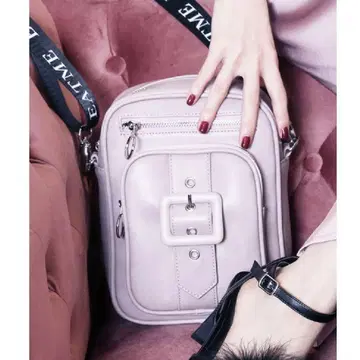 EATME 벨트 숄더백 핑크