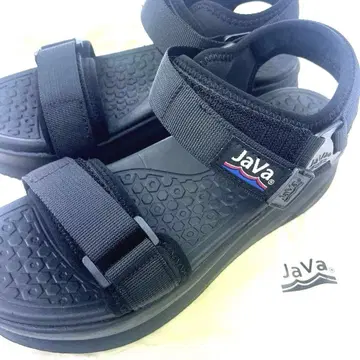 JaVa 블랙 스포츠 샌들 24.5cm