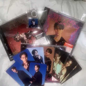 원엔 REI BLAST 캔뱃지 엄브렐라 마커 트레이딩 카드 CD