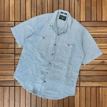 90s ROYAL ROBBINS 코튼 반팔 셔츠