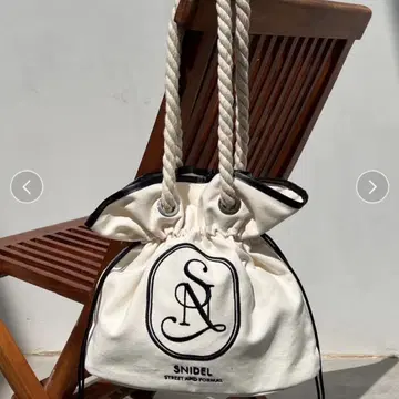 SNIDEL [WEB 한정판] 로프 토트백