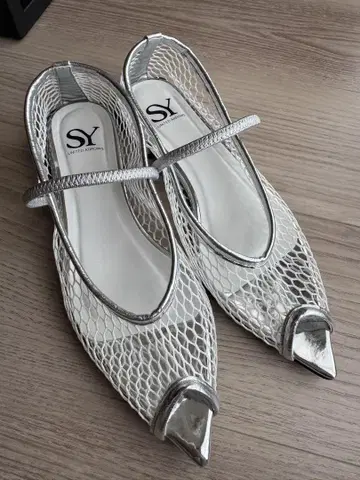 SY UNITED ARROWS 피쉬넷 피플 플랫 15