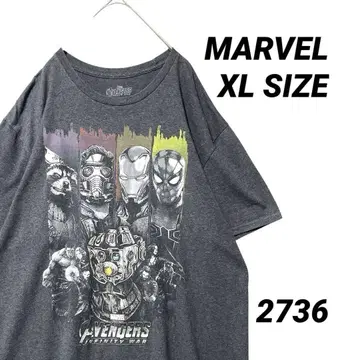 MARVEL AVENGERS Infinity War 티셔츠 XL 사이즈