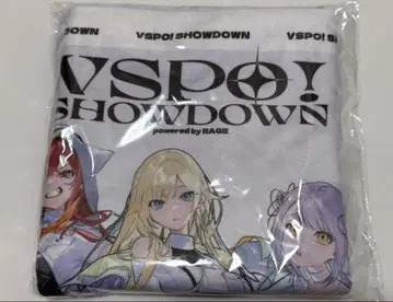 부이스포! VSPO! SHOWDOWN 키 비주얼 스포츠 타월