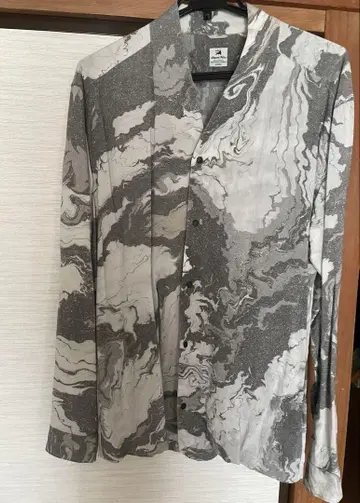 SASQUATCHfabrix. 19aw 먹물 흘린 셔츠