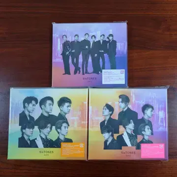 SixTONES CD CITY 3 형태 세트 BD 미개봉 새상품
