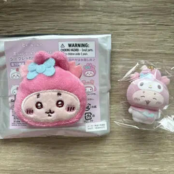 치이카와 산리오 헤어 클립 플로키 마스코트 헌책방 마이멜로디