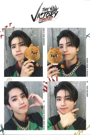 Stray Kids HAN THE VICTORY 4CUT 프레임 *손상