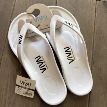 VIVA! 비바 아일랜드 화이트 비치 샌들 27cm