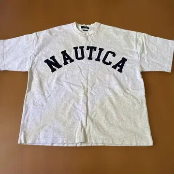 NAUTICA 그레이 티셔츠