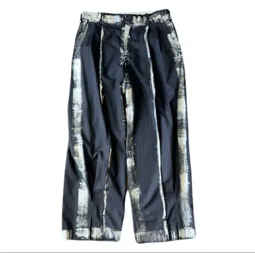 Khoki 별주 Ex.Silver Printed Slacks 슬랙스