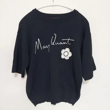 Mary Quant 반팔 썸머 스웨터