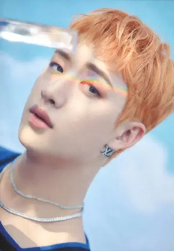 Stray Kids BangChan FC 2기 혜택 엽서 2기 파랑