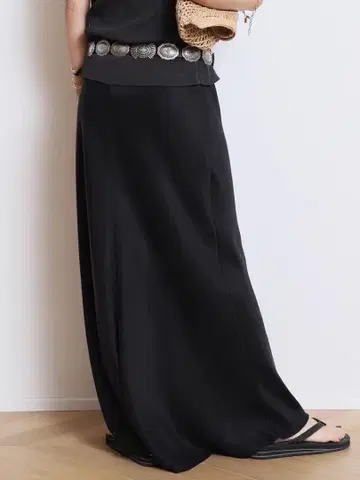 deuxieme classe Cu/R Maxi 스커트