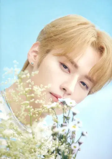 Stray Kids LeeKnow FC 2기 혜택 엽서 2기 파랑