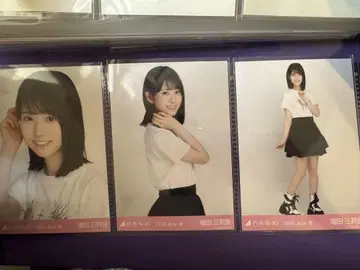 마스다 미네네 2025 프릴 미니 스커트 브로마이드 컴프 노기자카46