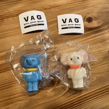 VAG 코끼리 디자인 피규어 2개 세트