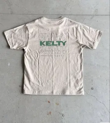 kelty 로고 프린트 티셔츠