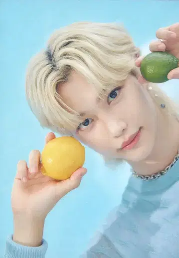 Stray Kids FELIX FC2기 혜택 엽서 2기 파랑